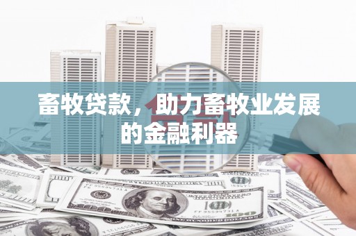 乌拉特后旗畜牧贷款，助力畜牧业发展的金融利器