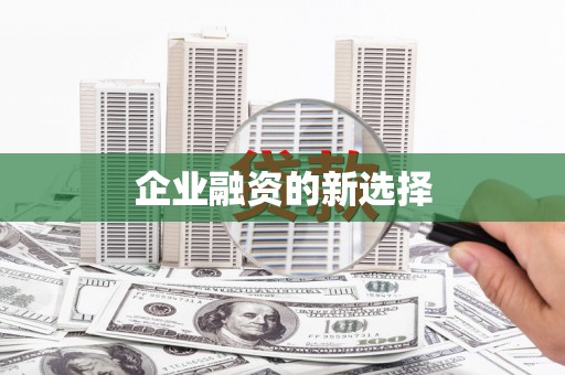 乌拉特后旗企业融资的新选择
