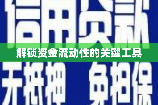 乌拉特后旗解锁资金流动性的关键工具