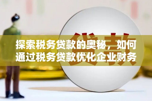 乌拉特后旗探索税务贷款的奥秘，如何通过税务贷款优化企业财务