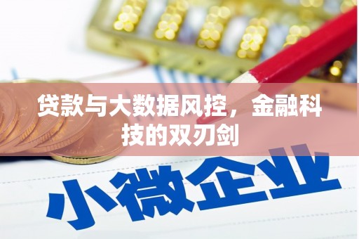 乌拉特后旗贷款与大数据风控，金融科技的双刃剑