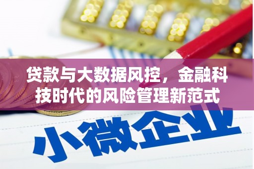 乌拉特后旗贷款与大数据风控，金融科技时代的风险管理新范式
