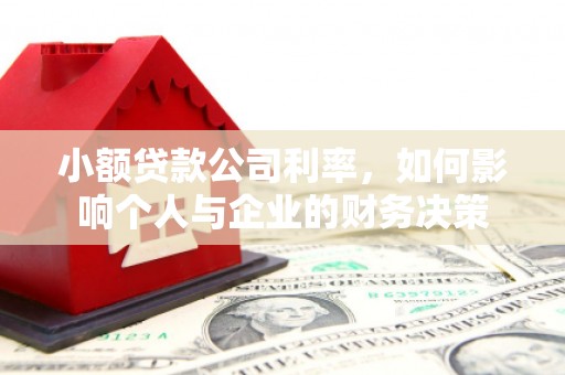 乌拉特后旗小额贷款公司利率，如何影响个人与企业的财务决策