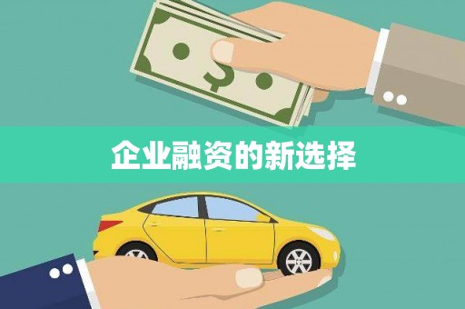 乌拉特后旗企业融资的新选择