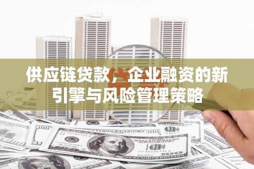 乌拉特后旗供应链贷款，企业融资的新引擎与风险管理策略