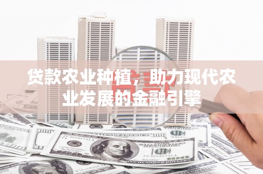 乌拉特后旗贷款农业种植，助力现代农业发展的金融引擎