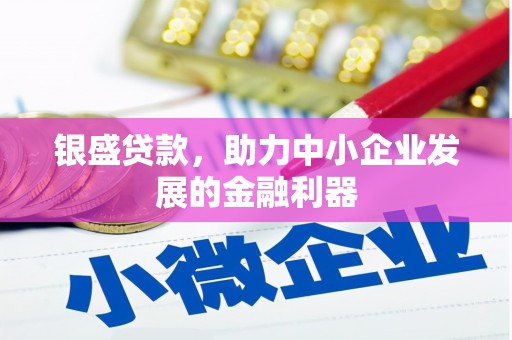 乌拉特后旗银盛贷款，助力中小企业发展的金融利器