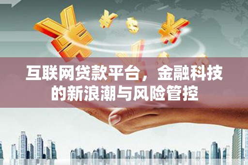 乌拉特后旗互联网贷款平台，金融科技的新浪潮与风险管控