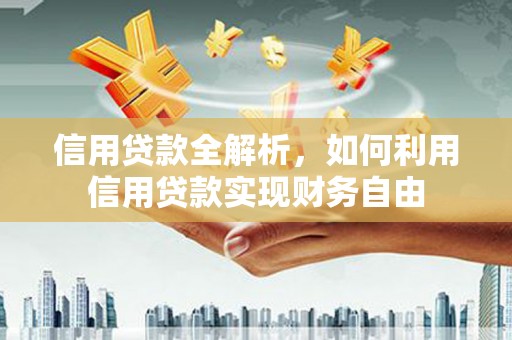 乌拉特后旗信用贷款全解析，如何利用信用贷款实现财务自由
