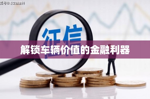 乌拉特后旗解锁车辆价值的金融利器